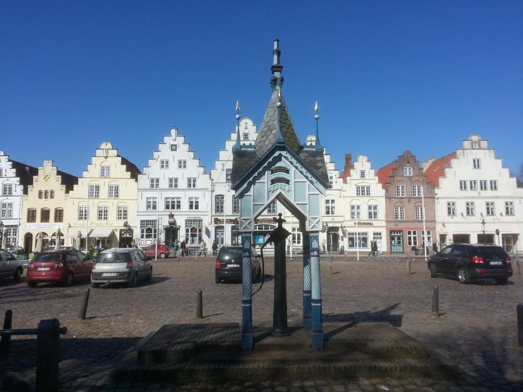 Pension Marktblick Friedrichstadt Exterior foto